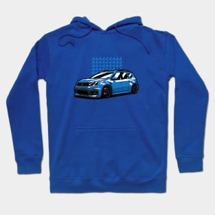 Blue Duster by Prior Design Hoodie